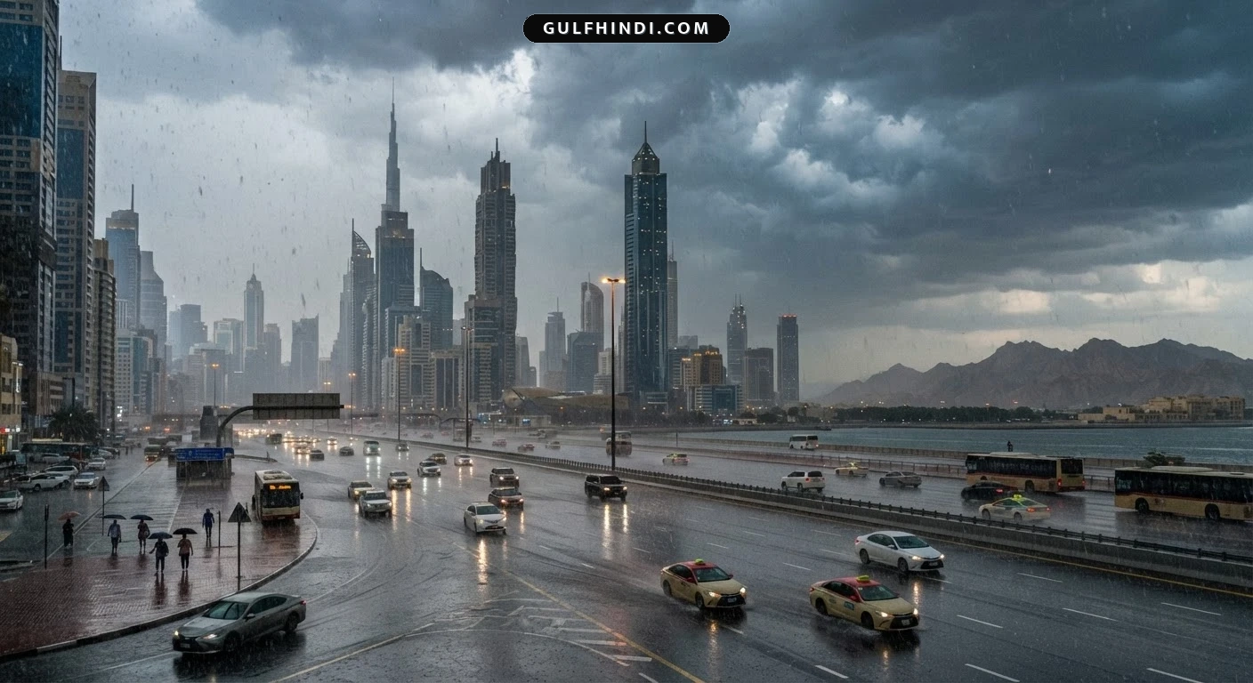 UAE में भीषण गर्मी के बीच क्लाउड सीडिंग का असर, बारिश से मिली राहत और बढ़ी पानी की सुरक्षा