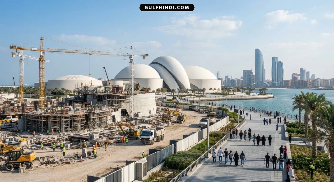Abu Dhabi का बड़ा ऐलान: दुनिया का नया कल्चरल हब बनेगा शहर, नई परियोजनाओं पर काम शुरू.