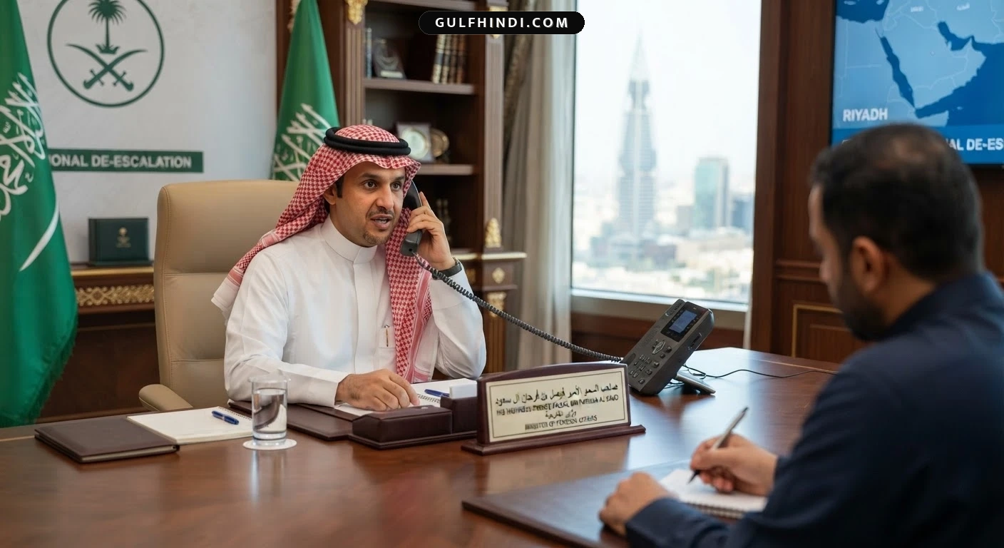 Saudi Arabia: क्षेत्रीय तनाव कम करने के लिए सऊदी अरब की सक्रियता, विदेश मंत्री ने तुर्की और कुवैत के मंत्रियों से की चर्चा