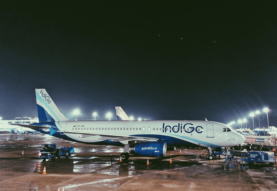 indigo aircraft