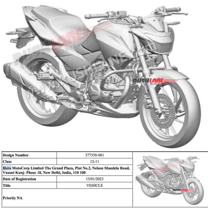 Hero hunk 200cc bike