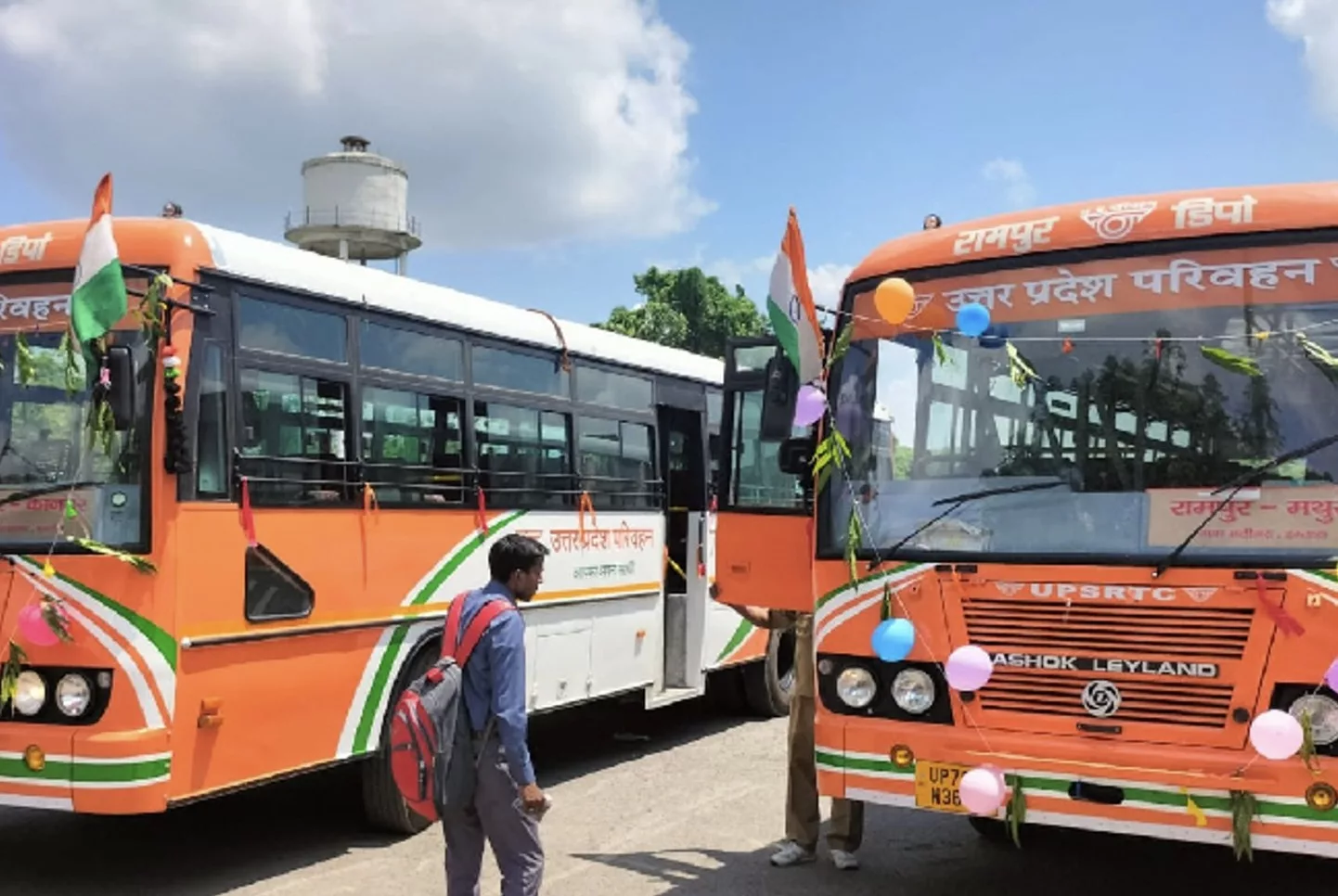 New buses for upsrtc