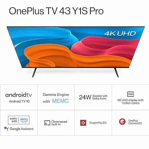 OnePlus 108 cm (43 inches) TV