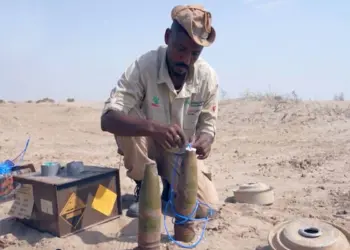 सऊदी परियोजना ने यमन में 1,243 बारूदी सुरंगें हटाईं