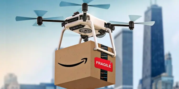 अबू धाबी में पहली बार ड्रोन से पार्सल डिलीवरी