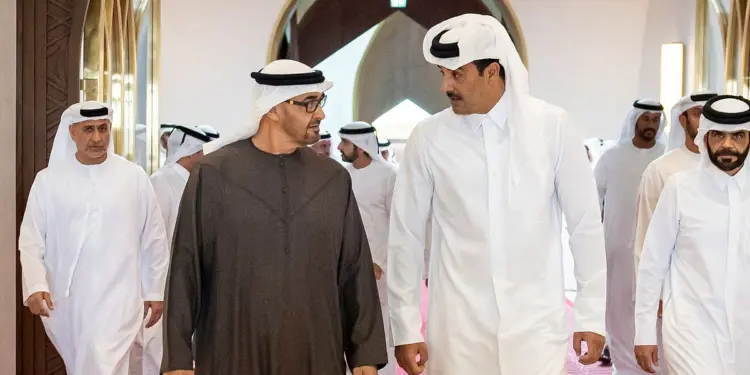 यूएई के राष्ट्रपति और कतर के अमीर ने दोहा में ईरान-इज़राइल संघर्षविराम पर चर्चा की