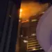 दुबई मरीना के Tiger Tower की ऊपरी मंजिलों पर लगी आग