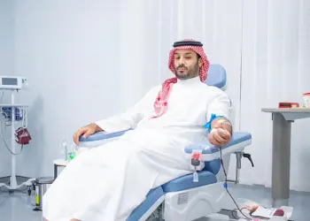 सऊदी अरब के क्राउन प्रिंस मोहम्मद बिन सलमान ने किया रक्तदान