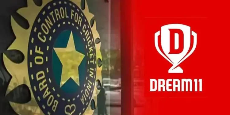 सरकार के द्वारा जारी नए कानून के बाद BCCI ने Dream11 से नाता तोड़ा, स्पॉन्सरशिप डील हुई रद्द