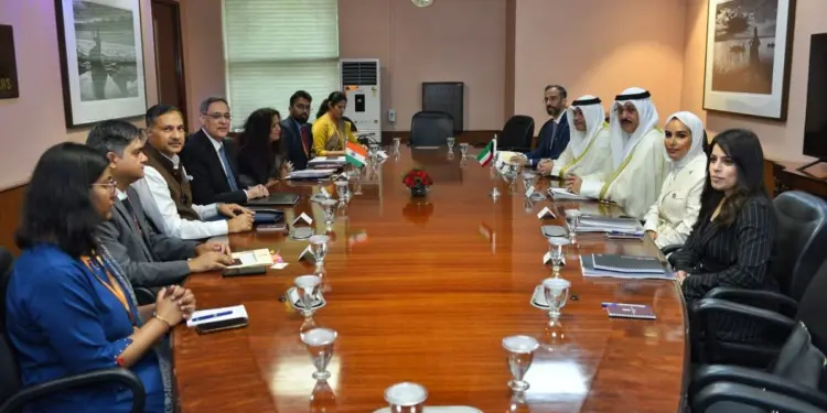 भारत और कुवैत ने नई दिल्ली में सातवें विदेशी कार्यालय परामर्श राउंड का किया आयोजन