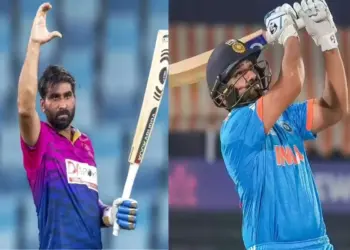 यूएई के कैप्टन ने हिटमैन रोहित शर्मा के तोड़ डाले सारे रिकॉर्ड, 6 छक्के ठोककर रच डाला इतिहास
