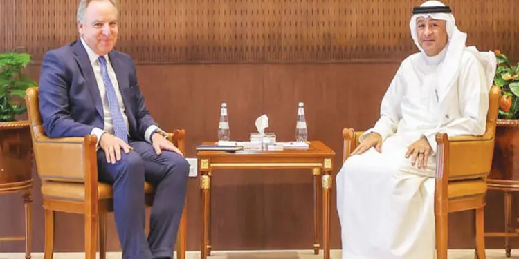 GCC के महासचिव ने ग्रीस के राजदूत का रियाद में स्वागत किया