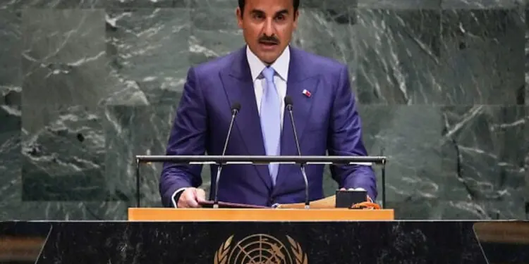 UN की महासभा में क़तर के अमीर शेख तमिम बिन हमाद अल-थानी ने इजरायल पर लगाए गंभीर आरोप