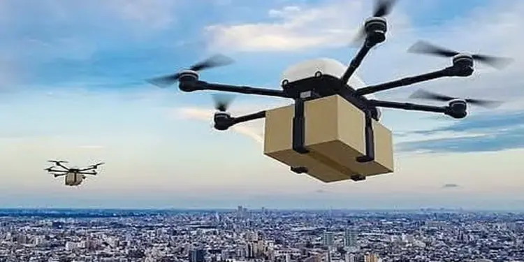 पहली बार सऊदी में ड्रोन से पार्सल डिलीवरी ट्रायल शुरू