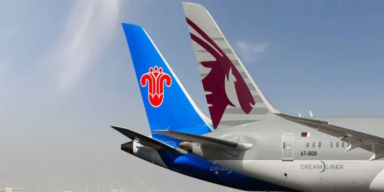 क़तर एयरवेज और चाइना साउदर्न एयरलाइंस ने कोडशेयर विस्तार और बीजिंग-दोहा उड़ानों की बढ़ती संख्या की घोषणा की