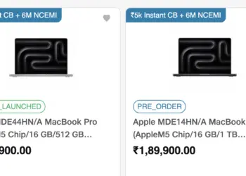 M5 Pro Macbook Cashback and Instant discount offer live